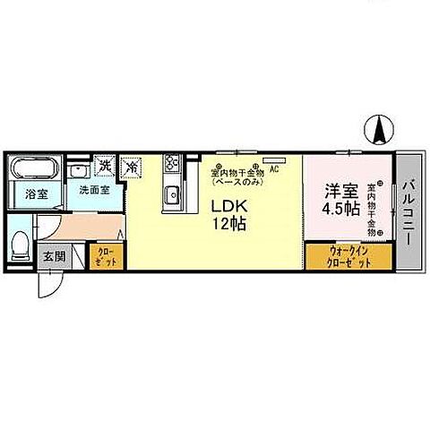 ホームズ でお部屋探し レザン 3階 302 1ldk 賃料7万円 43 6 賃貸アパート住宅情報 物件番号 取扱い不動産会社 大東建託リーシング株式会社 小松中央店