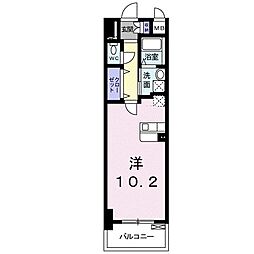 東和第一ビル ワンルームの間取図画像