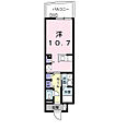 グランソレイユ8階5.9万円
