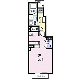 セレーノ ワンルームの間取図画像
