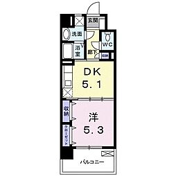 間取図画像 1DK