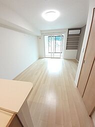 ラーゴム　I 202 2階ワンルームのリビング/ダイニング