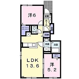 グッド946 2LDKの間取図画像