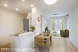 フレシール川東 101 1階1LDKのリビング/ダイニング