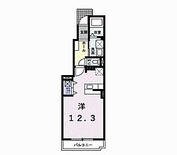 マーベラスヴィラ ワンルームの間取図画像