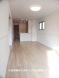 クレイドル下斎田Ｃ 101 1階1LDKのリビング/ダイニング