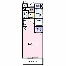 間取図画像 ワンルーム