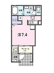 間取図画像 ワンルーム