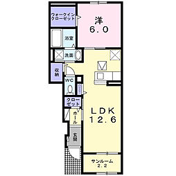 Dream MR 1LDKの間取図画像