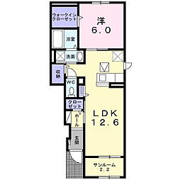 Dream MR 1LDKの間取図画像