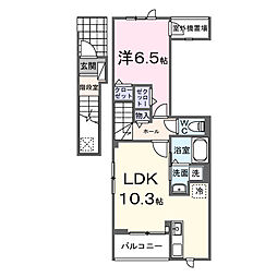LIBLE(リブレ) 1LDKの間取図画像
