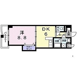 CasaFelicia 1DKの間取図画像