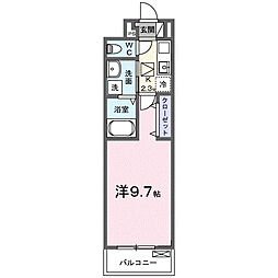 エクセレンス Z900 RS 1Kの間取図画像