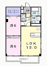 ノーブル66 2LDKの間取図画像