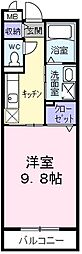 ロジュマン 1Kの間取図画像