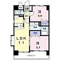 ヴィラ御笠の森5階6.0万円