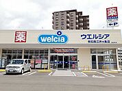 【ドラッグストア】ウエルシア明石西江井ケ島店まで550ｍ