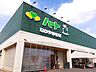 周辺：【スーパー】ハート井原店まで800ｍ