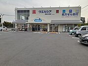 【ドラッグストア】ウェルシア堺津久野店まで997ｍ