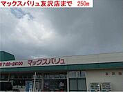 【スーパー】マックスバリュ友沢店まで250ｍ
