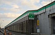 姫路バイパス市川ランプまで2200ｍ