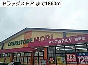 【ドラッグストア】ドラッグストアまで1860ｍ