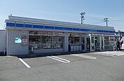 【コンビニエンスストア】ローソン八郎潟大道店まで1500ｍ