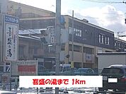 喜盛の湯まで1000ｍ