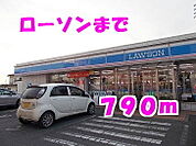 【コンビニエンスストア】ローソンまで790ｍ