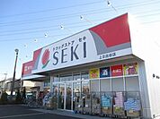 【ドラッグストア】ドラッグストアセキ上日出谷店まで240ｍ