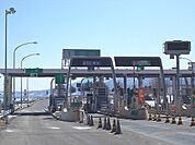 岡谷インターまで1300ｍ