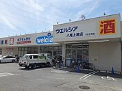 【ドラッグストア】ウエルシア　八尾上尾店まで310ｍ