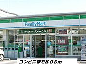 【コンビニエンスストア】ファミリーマートまで800ｍ
