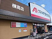 【ドラッグストア】クスリのアオキ棟高店まで900ｍ