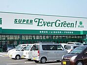 【スーパー】エバーグリーン橿原膳夫店まで500ｍ