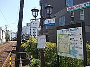 【駅】新町電停まで120ｍ