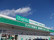 【ドラッグストア】ザグザグ駅家店まで750ｍ