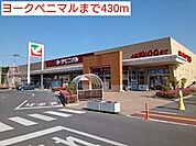 【スーパー】ヨークベニマルまで430ｍ
