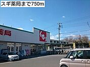 【ドラッグストア】スギ薬局まで750ｍ