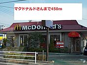 【その他】マクドナルドさんまで450ｍ