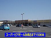 【スーパー】ビバモール加須店まで1596ｍ