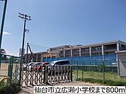 【小学校】仙台市立広瀬小学校まで800ｍ