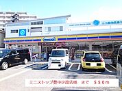 【コンビニエンスストア】ミニストップ豊中少路店まで550ｍ