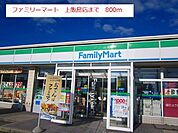 【コンビニエンスストア】ファミリーマート 上飯島店まで800ｍ