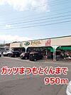 【スーパー】ガッツまつもとくんまで950ｍ