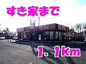 【その他】すき家まで1100ｍ