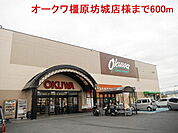 【スーパー】オークワ橿原坊城店様まで600ｍ
