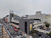 万代シティバスセンターまで1200ｍ