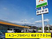 【スーパー】『Aコープかわべ』様まで700ｍ