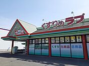 【ドラッグストア】くすりのラブ大安寺店まで800ｍ